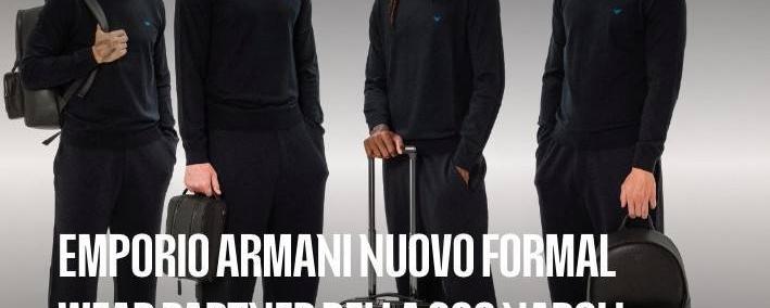 官方：阿玛尼成为那不勒斯正装合作伙伴(bàn)