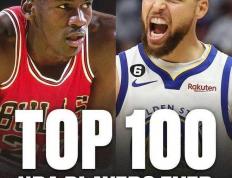 NBA历史地位前一百最新排名